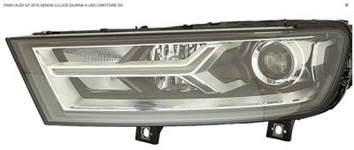 FARO DX XENON C/MOTOR ELET C/LUCE DIURN A LED AUDI Q7 10/15> ZKW