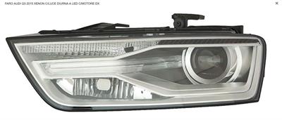 FARO DX XENON C/LUCE DIURNA A LED AUDI Q3 11/14>