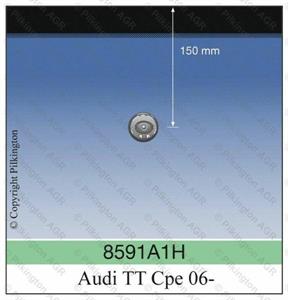 P.ZZA INC VR+FIN AUDI TT COUPE'06>h basetta retr.interno 15  cm