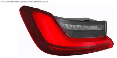 FANALE P/DX EST A LED BMW SERIE 3 G20 01/22>