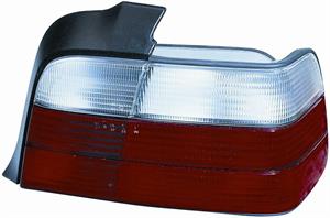 GR OTTICO P/DX BIANCO ROSSO BMW SERIE 3 E36 12/90>04/98