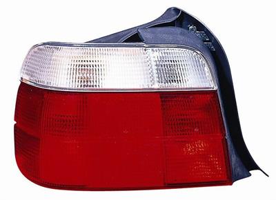 GR OTTICO P/DX BIANCO ROSSO BMW SERIE 3 E36 COMPACT 12/90>04/98