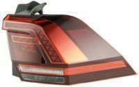 FANALE P/DX EST ROSSO SCURO A LED VW TIGUAN 01/16>