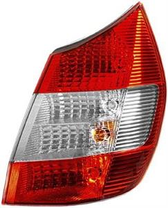 FANALE P/SX ROSSO BIANCO ROSSO RENAULT SCENIC 01/05>