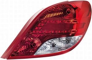 FANALE P/DX A LED PEUGEOT 207 06/09>