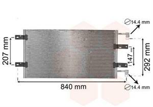 COND S/ESSICATORE TRAFIC 5 25TDI MT 03-