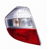 FANALE P/DX BIANCO ROSSO A LED HONDA JAZZ 10/08>02/11