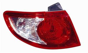 FANALE P/DX BIANCO ROSSO HYUNDAI SANTAFE' 05/06>10/10