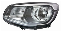 FARO DX H4 C/DRL PRED REG ELETT KIA SOUL 01/14> PARAB NERA