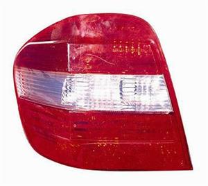 FANALE P/DX BIANCO ROSSO MERC CLASSE M W164 01/06>08/08 BASE GRI