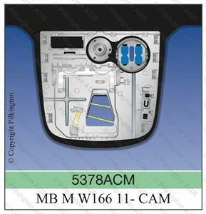 P.ZZA INC VR+SEN.CLASSE ML W166 12>CAMERA+DEV.CORSIA C/ATENNA