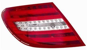 GR OTT P/DX BIANCO ROSSO A LED MERC CLAS C W204 BERL-COUP 01/11>