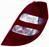 GR OTTICO P/DX BIANCO ROSSO MERCED CLASSE A W169 09/04>12/07