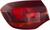 GR OTTICO P/DX EST ROSSO SCURO OPEL ASTRA J SW 05/10>