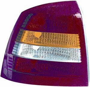 GR OTTICO P/DX BIANCO ARANCIO ROSSO OPEL ASTRA G 03/98>02/01