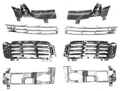 KIT GRIGLIE P/TI ANT (8PZ) LAND ROVER RANGE ROVER 08/12>