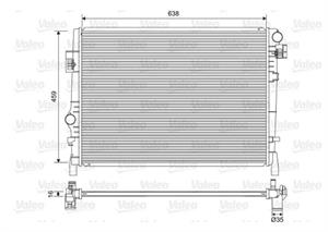 RAD FIAT FREEMONT 2.4 /3.6