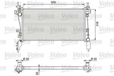 RAD FIAT FIORNO/CITR NEMO/PEUG BIPPER