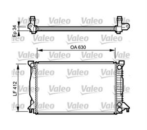 RAD AUDI A4 (04/01-01/04)