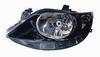 FARO SX H4 PRED PER REG ELET SEAT IBIZA 01/08> PARAB NERA