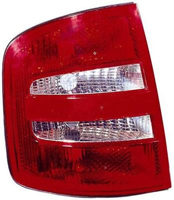 GR OTTICO P/DX BIANCO ROSSO SKODA FABIA 01/00>03/04 SW