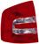 GR OTTICO P/DX BIANCO ROSSO SKODA OCTAVIA SW 04/04>12/08