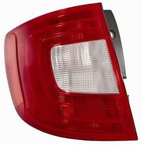 GR OTTICO P/DX BIANCO ROSSO SKODA SUPERB 01/08>