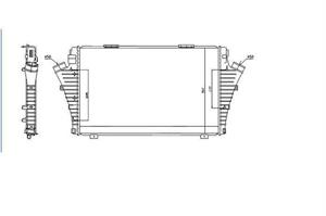 INTERCOOLER FIAT CROMA 05> VECTRA-SIGNUM