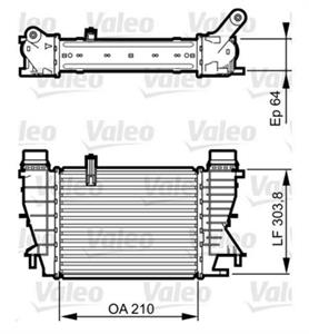 INTERCOOLER RENAULT GRAND MODUS