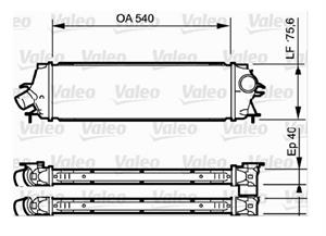 INTERCOOLER REN TRAFIC 2.0 DCI (07/06>)