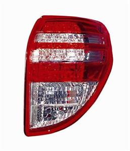 GR OTTICO P/DX BIANCO ROSSO TOYOTA RAV 4 04/09>01/10 02/10>