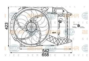 VENTOLA RAD BMW R 50 (DIESEL)