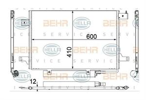 CONDENSATORE MB A-/B-CL. (W169/W245)