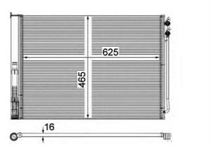 CONDENSATORE BMW 5 / 7 (F0_)