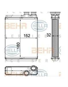 RAD RISCALD CITROEN C3 II (A51)