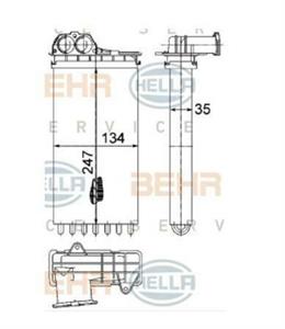 RAD RISCALD PEUGEOT 206