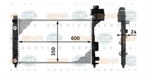 RADIATORE MB A-CL. (W168)