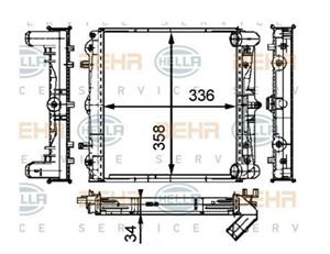 RADIATORE PORSCHE 911 (996) / BOXST