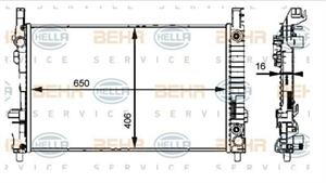 RADIATORE MB A-CL. (W169)