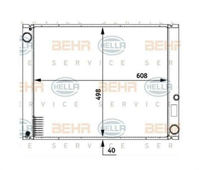 RADIATORE LAND ROVER RANGE ROVER