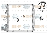 RADIATORE PORSCHE 997/ BOXSTER 987
