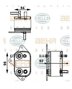 RADIATORE CARB MB C-CL.(W202)