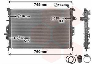 RADIATORE DEL REFRIGERANTE  LAND ROVER / JAGUAR MAN.