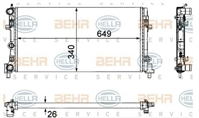 RADIATORE SEAT IBIZA/ VW POLO