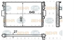 RADIATORE IVECO NEW DAILY 2800 TD