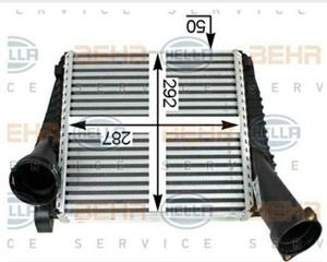 INTERCOOLER PORSCHE CAYENNE/ VW TOUAREG