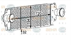 INTERCOOLER VW TRANSPORTER T5