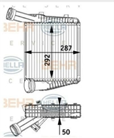 INTERCOOLER DX VW TOURAREG / AUDI Q7