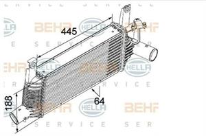 INTERCOOLER NISSAN PATHFINDER