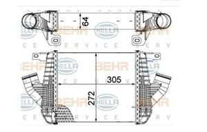 INTERCOOLER REN. MAXITY/ NIS. CABSTAR